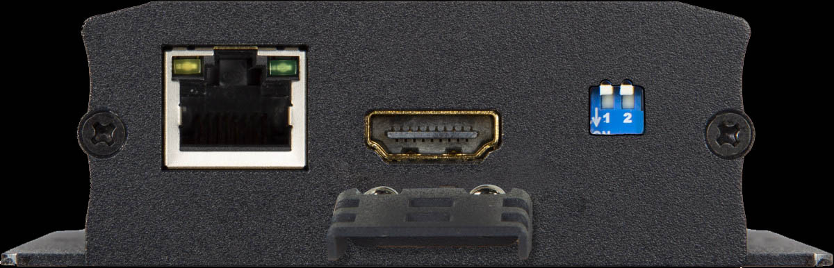 Supports control over RS-232/ RS-422