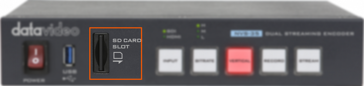Direct recording to SD card, supports multiple file systems and continuous recording