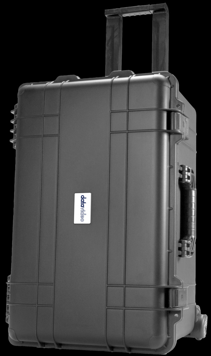Trunk style with retractable handle and wheels