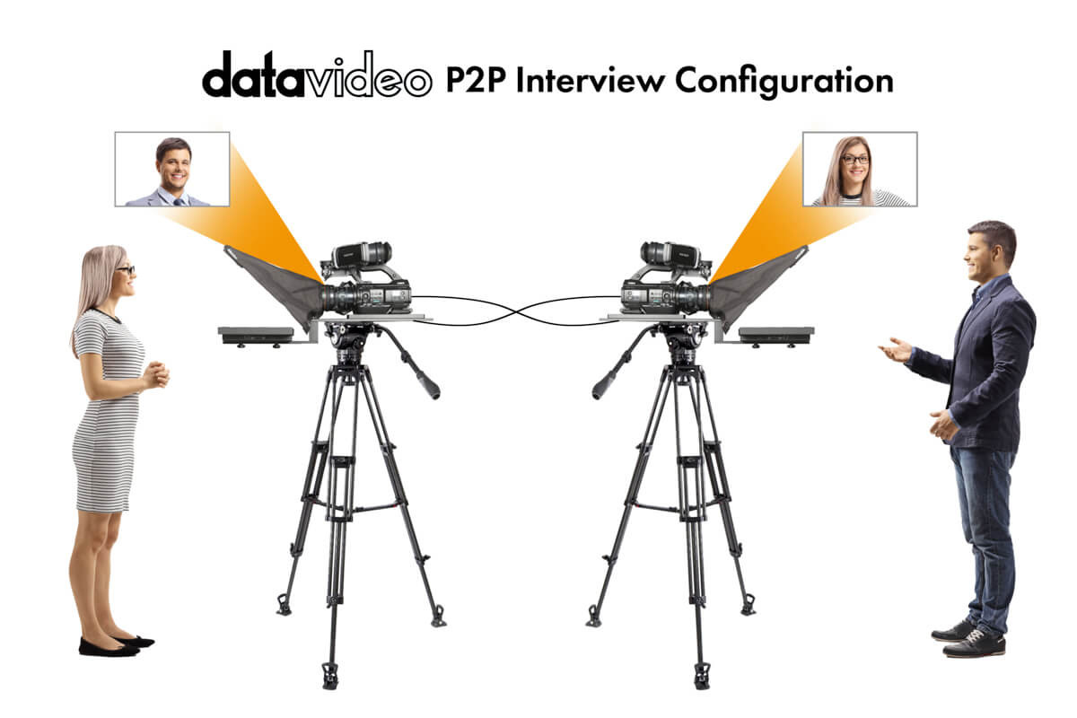 Datavideo TP-700 P2P Interview Configuration