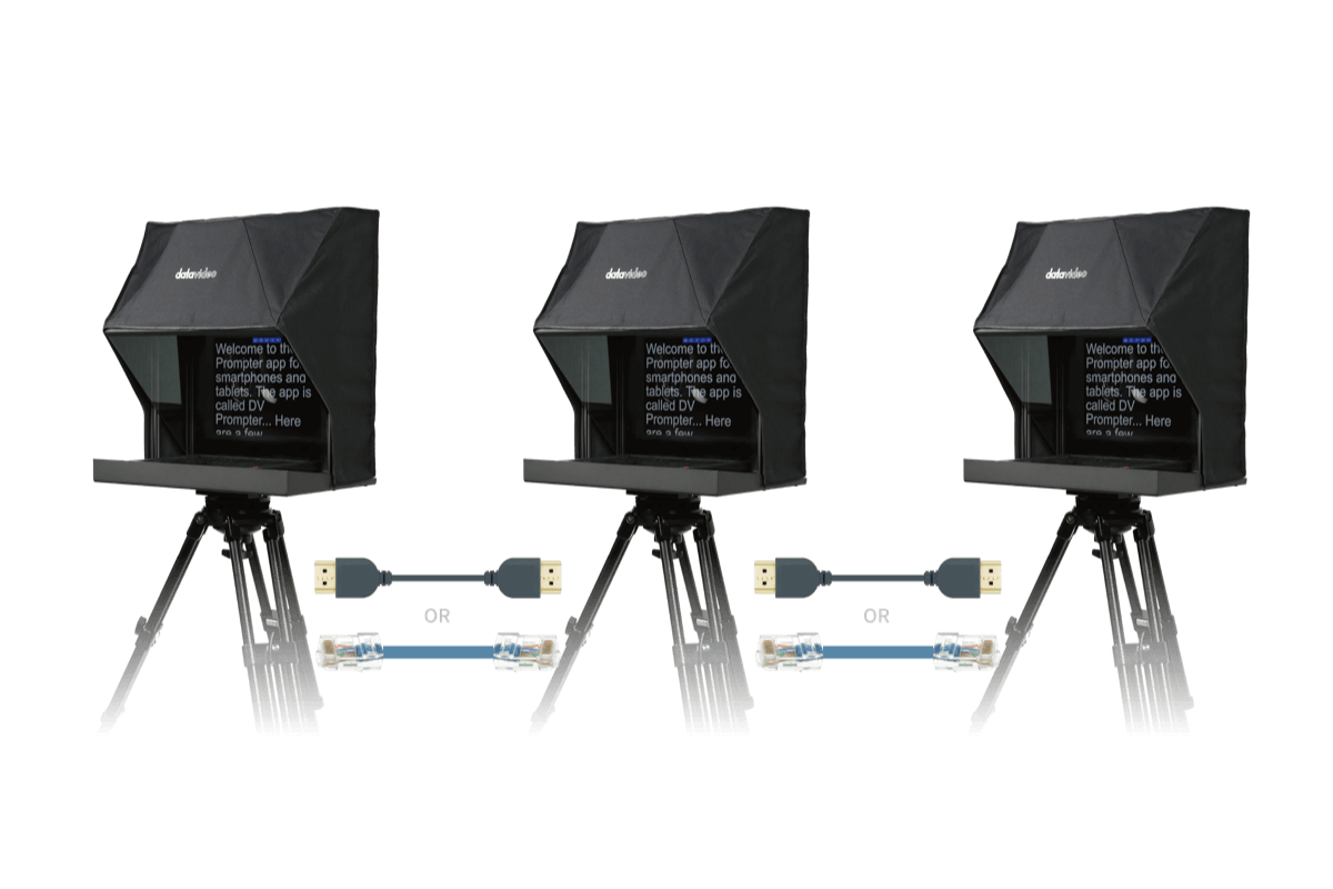 TP-900 Synchronize multiple units via HDMI or IP