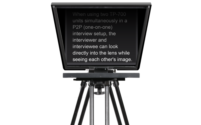 TP-750 Professional teleprompting made easy