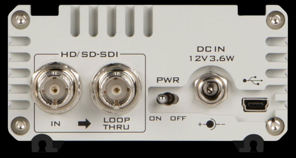 The DAC-60 supports 3G/HD/SD-SDI to VGA conversion
