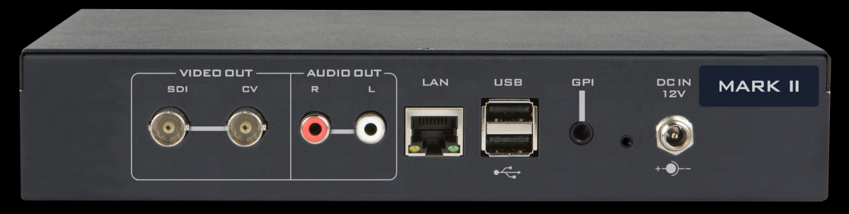 Output high quality video at 1080p 50/60 FPS