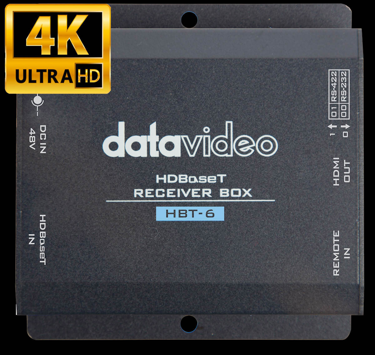 Supports HDMI Deep Color & full 3D & 4K@30 (HDBaseT technology)