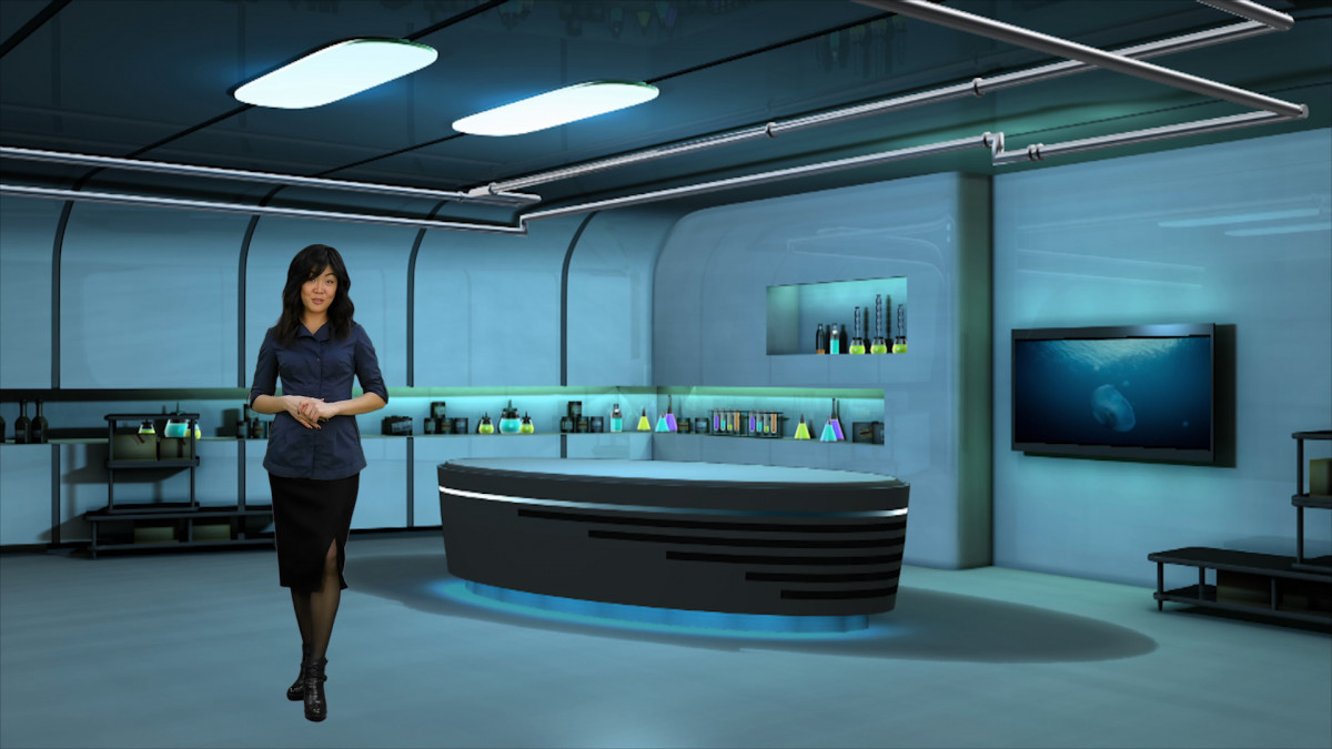 Built-in animation and backgrounds