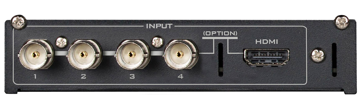 Additional 4 input channels