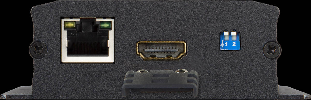 Supports control over RS-232/ RS-422