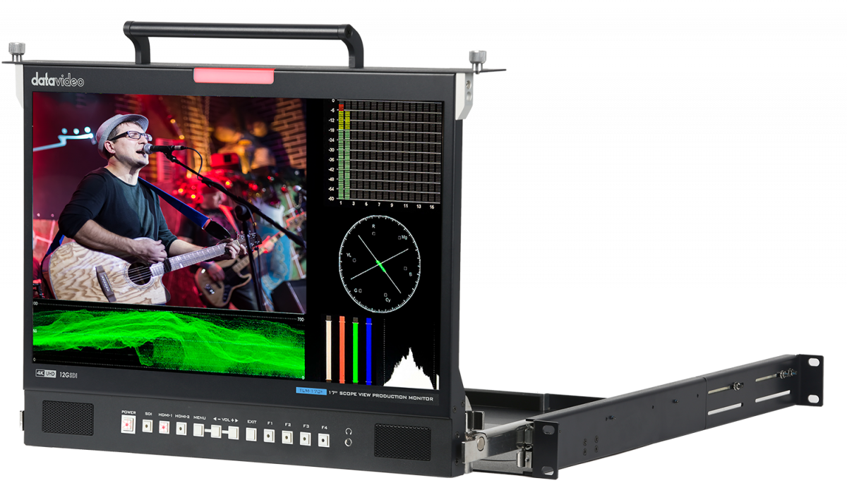 17.3'' 4K UHD Pull-Out Monitor