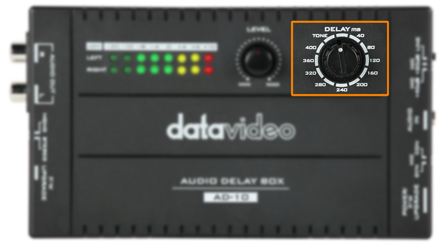 Delay up to 400ms