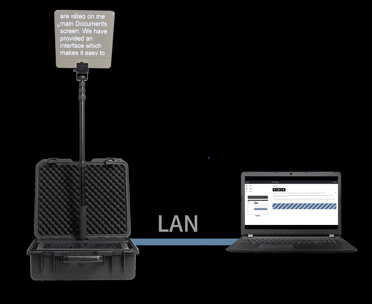 Easy control and monitoring via Ethernet