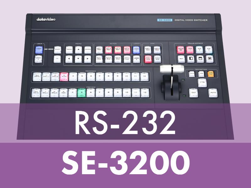 Datavideo SE-3200 RS-232 Control Protocol