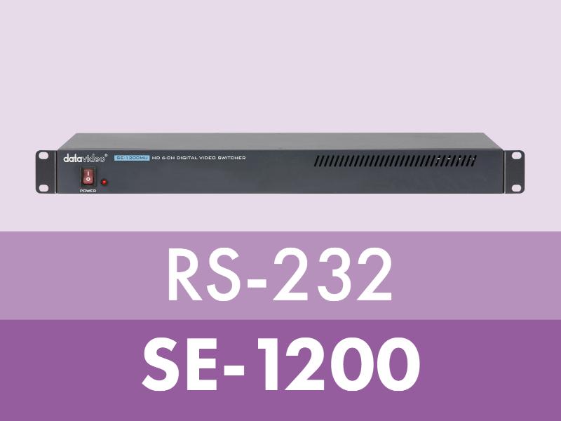 Datavideo SE-1200 RS-232 Control Protocol