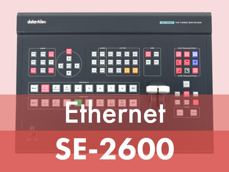 Datavideo SE-2600 Ethernet Control Protocol