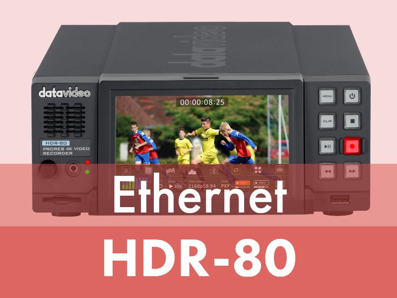 Datavideo HDR-80 Ethernet Control Protocol