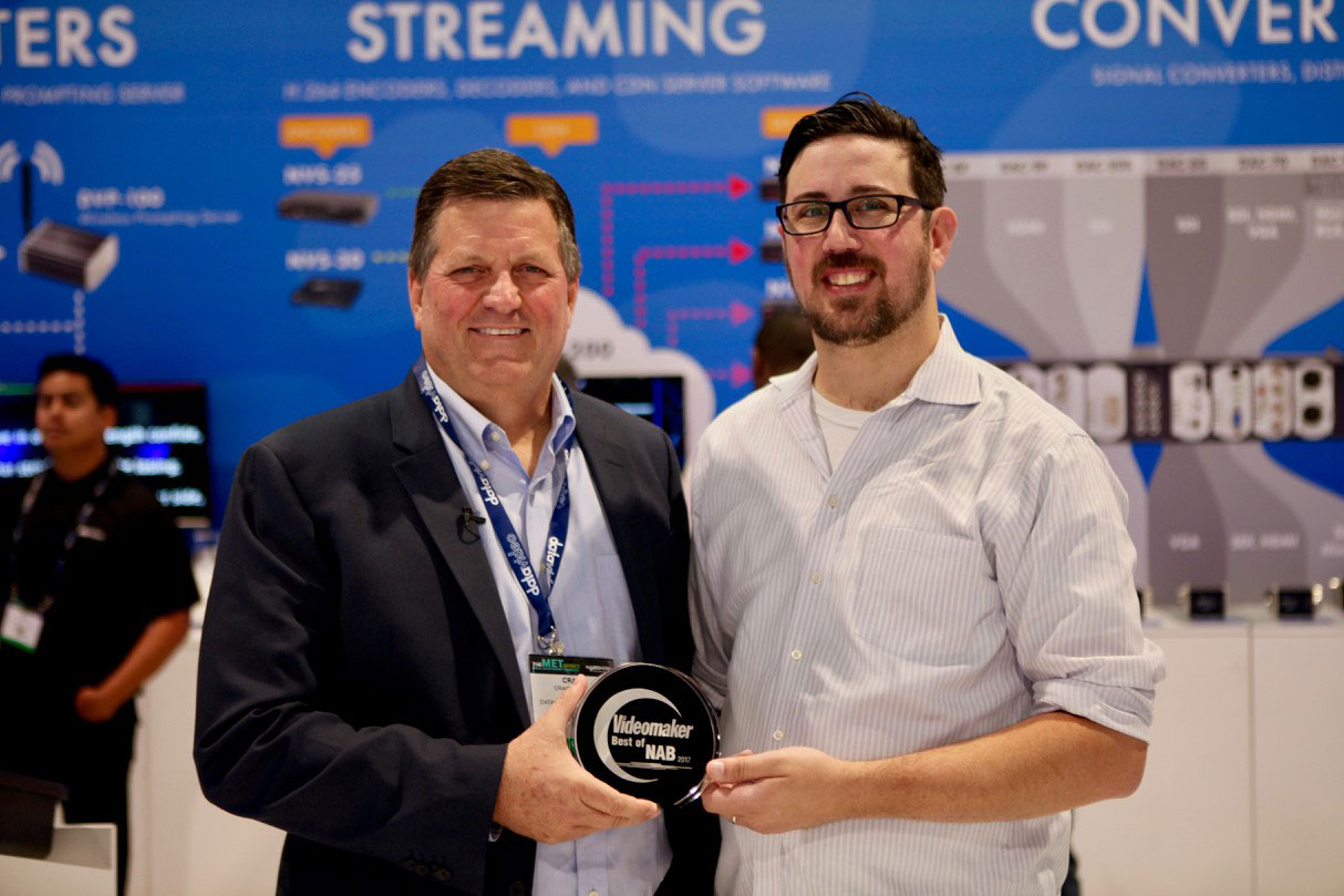 Video Maker Award with Craig Moffat for SE-650 Stream and Record GoKit